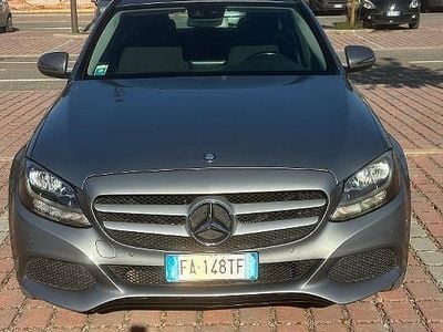 Usata Mercedes C220 170 CV (125 kW) 2015 Grigio Station wagon