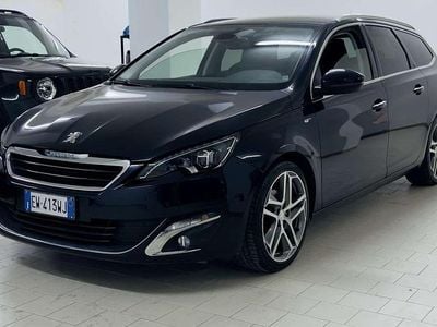 Usata Peugeot 308 SW Sport 114 CV (83 kW) 2014 Blu/azzurro Station wagon