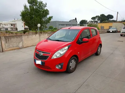 Usata Chevrolet Spark 68 CV (50 kW) 2012 Rosso Utilitaria