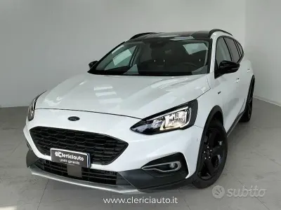Usata Ford Focus Active 125 CV (91 kW) 2019 Bianco Station wagon