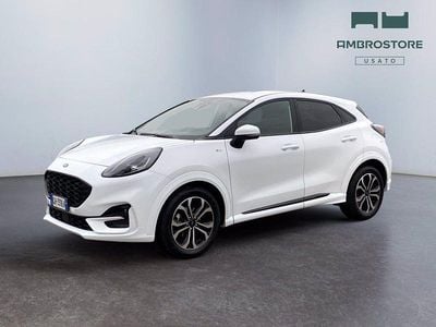Usata Ford Puma ST-Line 125 CV (91 kW) 2022 Frozen white SUV