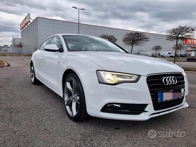 Usata Audi A5 Sportback S-Line 177 CV (130 kW) 2013 Bianco Utilitaria