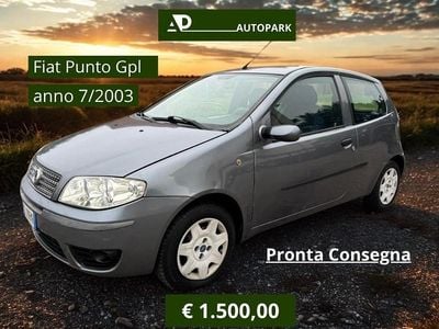 Usata Fiat Punto Emotion 80 CV (58 kW) 2003 Grigio Utilitaria