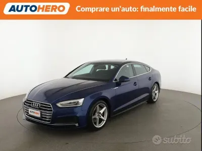 Begagnad Audi A5 Sport 190 HK (139 kW) 2018 Blå Sportkupé