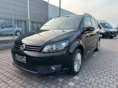 Usata VW Touran Comfortline 105 CV (77 kW) 2014 Nero Monovolume