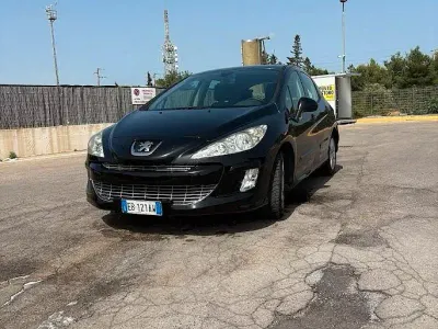 Usata Peugeot 308 90 CV (66 kW) 2010 Nero Berlina