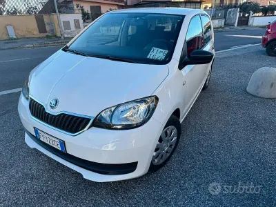 Usata Skoda Citigo G-TEC Active 68 CV (50 kW) 2019 Bianco Utilitaria