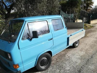 Usata VW T3 69 CV (50 kW) 1987 Blu Furgone