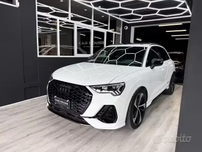 Usata Audi Q3 S-Line 150 CV (110 kW) 2019 Bianco SUV