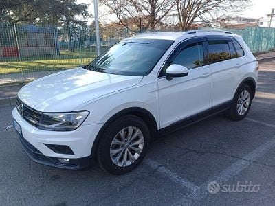Usata VW Tiguan Business 150 CV (110 kW) 2018 Bianco SUV