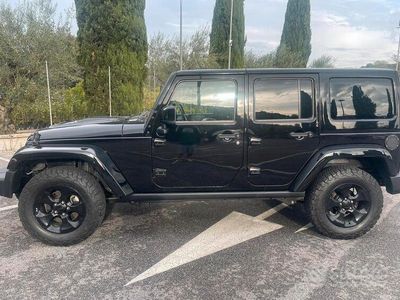 usata Jeep Wrangler Unlimited Wrangler Unlimited 2.8 CRD DPF Black Edition Auto