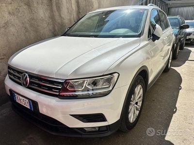 Usata VW Tiguan Business 125 CV (91 kW) 2017 Bianco SUV