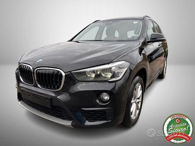 Usata BMW X1 Advantage 116 CV (85 kW) 2019 Nero metallizzato SUV