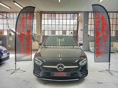 Begagnad Mercedes A180 Premium 116 HK (85 kW) 2020 Svart Sedan