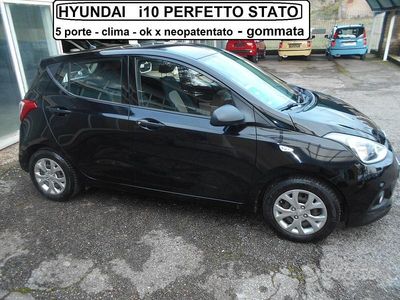 Usata Hyundai i10 Classic 67 CV (49 kW) 2016 Nero Utilitaria