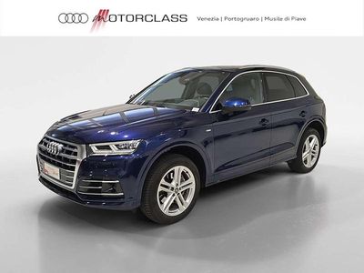 Bleu metallizzato scuro Usata 2020 Audi Q5 S-line plus SUV | 31.900 € (Ottimo prezzo)