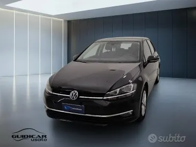 Usata VW Golf VII Business 116 CV (85 kW) 2019 Nero Berlina