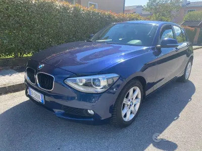 Usata BMW 116 Sport Line 116 CV (85 kW) 2013 Blu Utilitaria