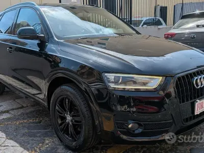Usata Audi Q3 Advanced Plus 140 CV (102 kW) 2013 Nero SUV
