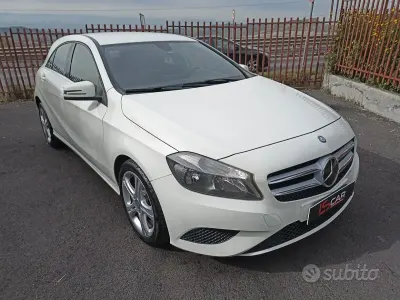 Usata Mercedes A180 109 CV (80 kW) 2014 Bianco Berlina