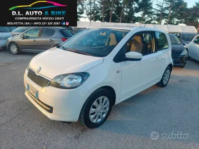 Usata Skoda Citigo Active 75 CV (55 kW) 2013 Bianco Utilitaria