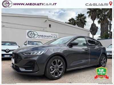 Usata Ford Focus ST-Line 120 CV (88 kW) 2022 Grigio Berlina