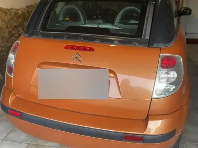 Usata Citroën C3 Pluriel 73 CV (53 kW) 2003 Arancione Cabrio