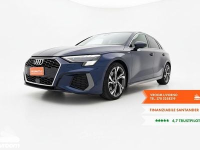 Usata Audi A3 S-Line 150 CV (110 kW) 2020 Blu Berlina
