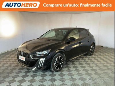 Usata Peugeot 208 Allure 101 CV (74 kW) 2025 Nero Utilitaria