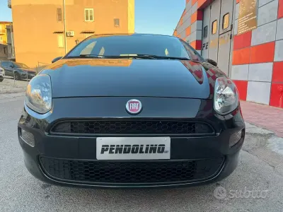 Usata Fiat Punto Easy 77 CV (56 kW) 2013 Nero Utilitaria