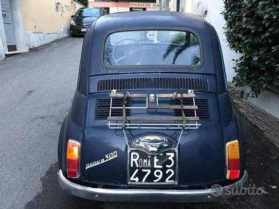 Usata Fiat 500 1960 Blu Utilitaria