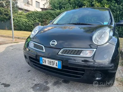 Usata Nissan Micra 78 CV (57 kW) 2009 Nero Berlina