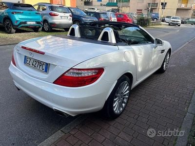 Usata Mercedes SLK200 Premium 184 CV (135 kW) 2015 Bianco Cabrio