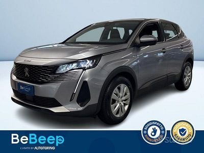 Grigio metallizzato Usata 2021 Peugeot 3008 Active SUV | 15.200 € (Buon prezzo)
