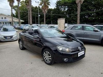 Usata VW Golf VII 149 CV (109 kW) 2014 Nero Cabrio