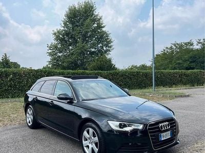 Usata Audi A6 Ambiente 190 CV (139 kW) 2014 Nero Station wagon