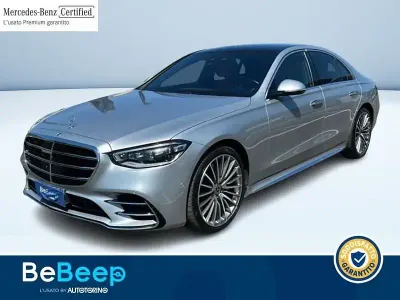 Usata Mercedes S580 Premium Plus 503 CV (369 kW) 2022 Argento metallizzato Berlina