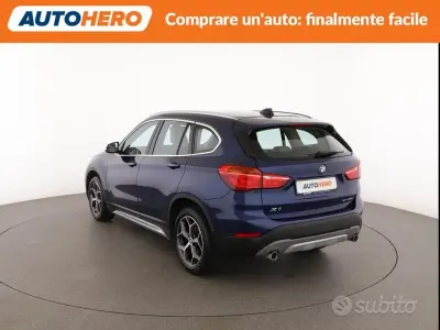 Usata BMW X1 xLine 150 CV (110 kW) 2019 Blu/azzurro SUV