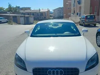 Usata Audi TT S-Line 160 CV (117 kW) 2009 Bianco Coupé