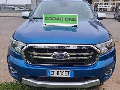 Usata Ford Ranger Limited 170 CV (125 kW) 2021 Blu/azzurro Pick-up