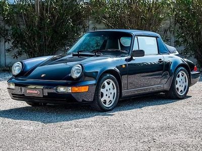 Usata Porsche 911 Carrera 4 Cabriolet 250 CV (183 kW) 1991 Blu Cabrio