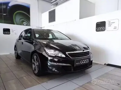 Usata Peugeot 308 Allure 120 CV (88 kW) 2016 Nero Berlina