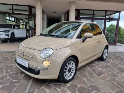 Usata Fiat 500C Lounge 95 CV (69 kW) 2014 Beige Cabrio