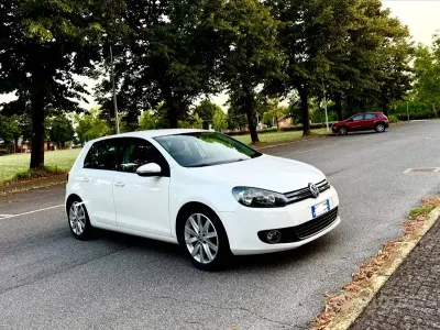 Usata VW Golf VI Highline 140 CV (102 kW) 2010 Bianco Berlina