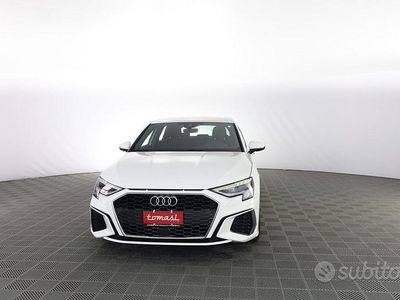 Usata Audi A3 S-Line 150 CV (110 kW) 2022 Bianco ibis Berlina