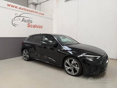 Usata Audi A3 S-Line 150 CV (110 kW) 2023 Nero Berlina