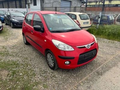Usata Hyundai i10 Style 65 CV (47 kW) 2009 Rosso Utilitaria