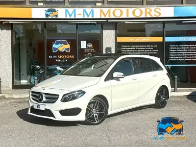 Usata Mercedes B200 Premium 136 CV (100 kW) 2016 Bianco Utilitaria
