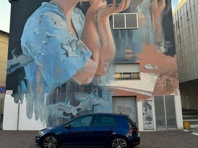 Usata VW Golf VII GTD 184 CV (135 kW) 2017 Blu Utilitaria