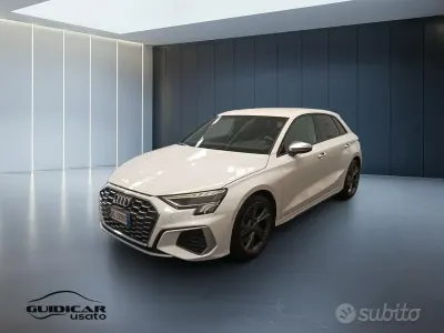 Usata Audi A3 Design 310 CV (228 kW) 2024 Bianco Berlina